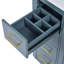 Ensemble de meuble-lavabo 30 po avec lavabo en céramique, armoire de rangement en bois massif, ensemble de meuble-lavabo autoportant avec 3 tiroirs et portes à fermeture douce-117021129