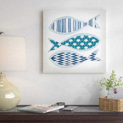 " Fish Patterns I " Graphic Art