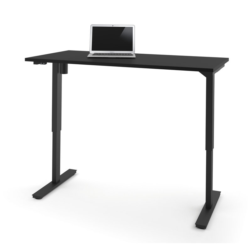 Bureau pour travailler debout, H 45 po x l 60 po x P 30 po, Noir