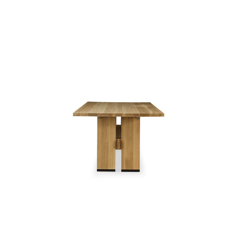 Portfolio120 Welland Solid Oak Dining Table, Natural