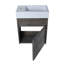 18'' Floating Wall-Mounted Bathroom Vanity with  Resin Sink & Soft-Close Cabinet Door