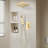 1-Spray Patterns 10 In. Ceiling Mount Dual Fixed And Handheld Shower Head 2.5 GPM-111649939