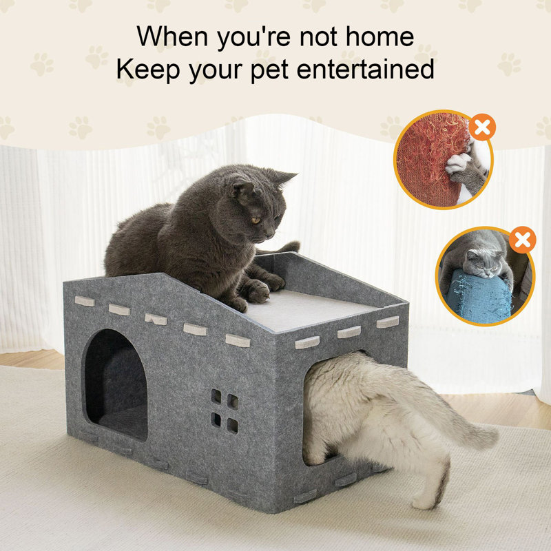 Grattoir pour chat 2-en-1