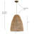 Almazan 1 - Light Antique Brass Pendant