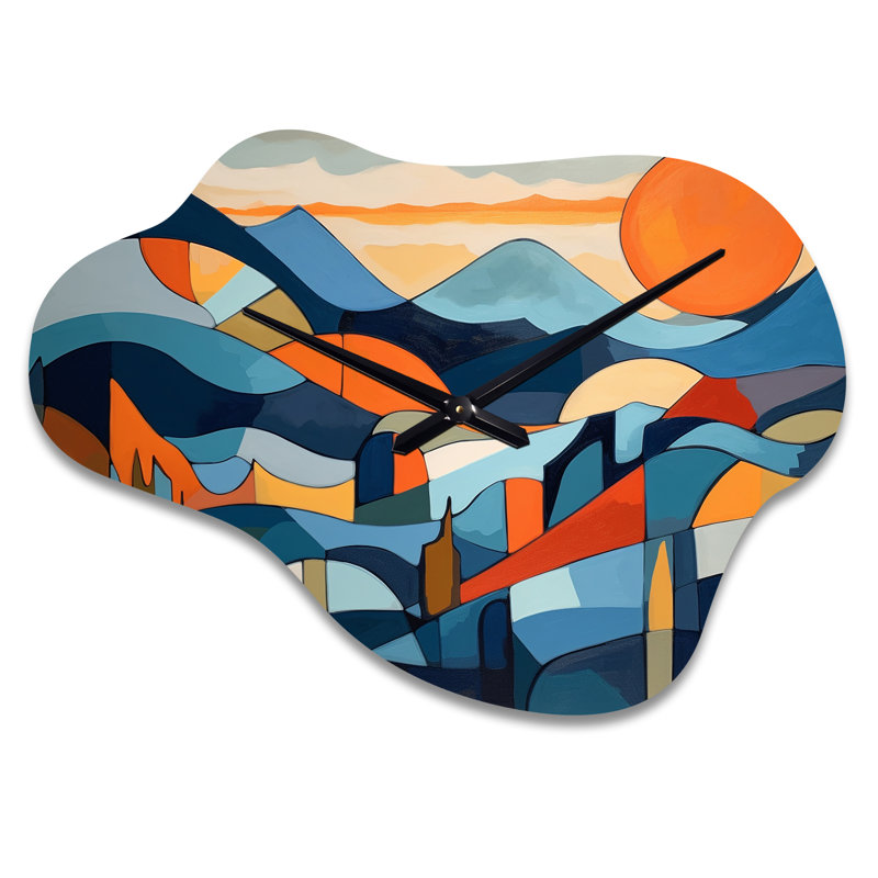 Horloge murale Mid Century Perspectives II, Petit