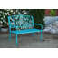 Banc de jardin en aluminium