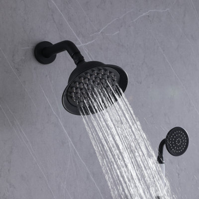 Système de douche complet avec valve brute