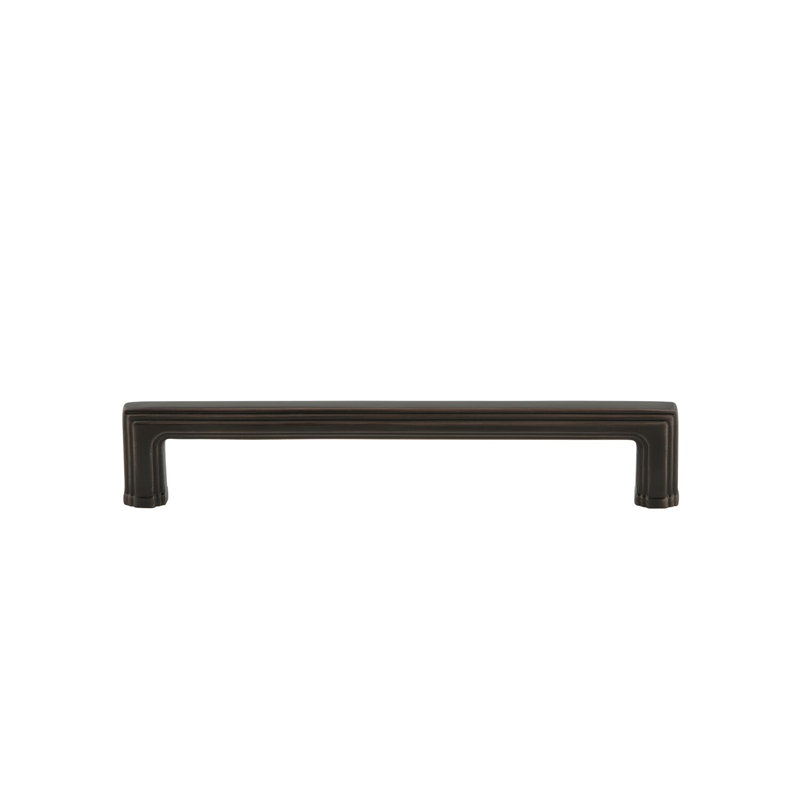 Brass Bar Pull, 6", Timeless Bronze