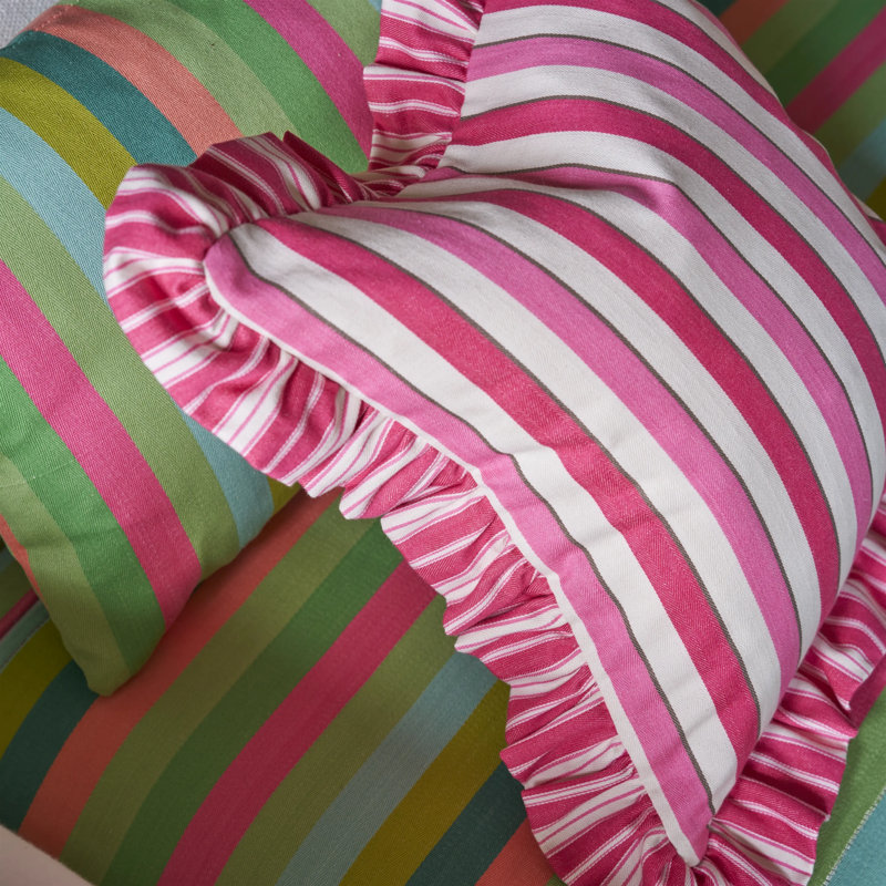 Burlington Decorative Pillow, Fuchsia