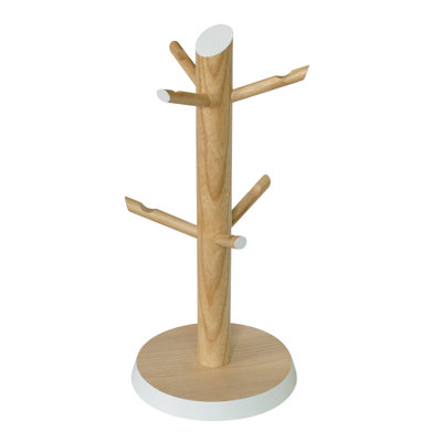 Franklin Square Wood Mug Tree