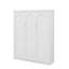 Grand lit escamotable avec tablettes-376669324