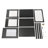 4 Pairs Entryway Shoe Storage Bench-1447438995