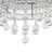 Modern Crystal Ceiling Light With Remote Control