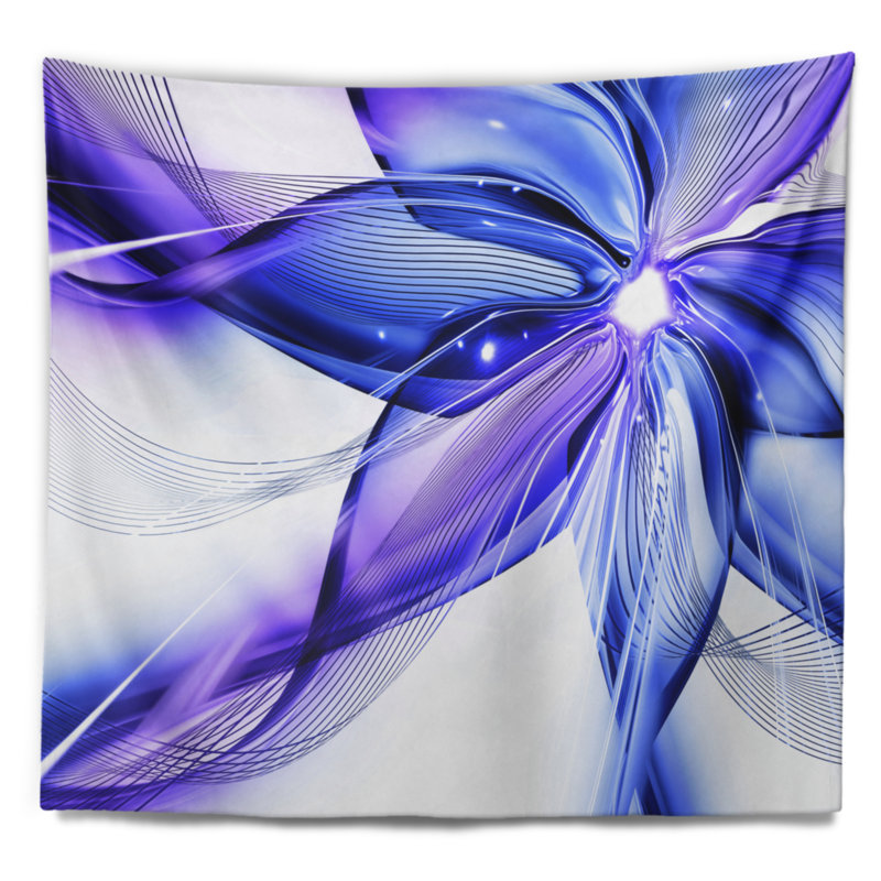 Tapisserie fleur florale florale, H 32 po x l 39 po