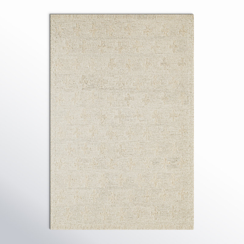 Niara Hand Tufted Wool Indoor Rug, Rectangle 5' x 7'6"