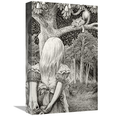 " Alice With Cheshire Cat "