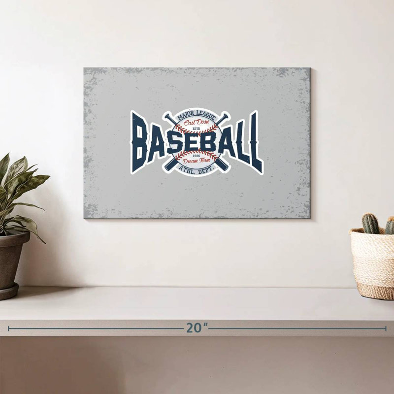 Baseball Khylige Major, H 8 po x l 12 po