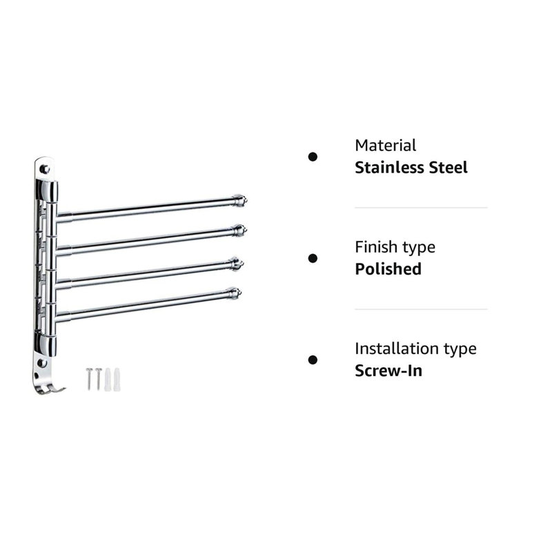 Frazier 35cm 4 Towel Bar