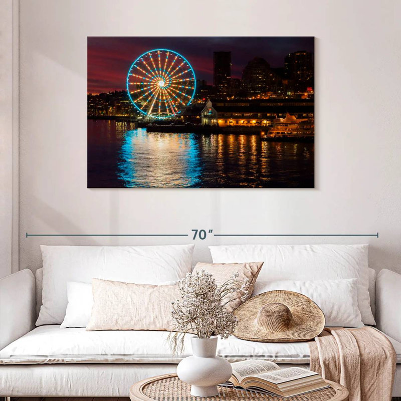 Grande roue à Seattle, H 30 po x l 45 po
