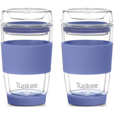 Gobelet en verre à double paroi Tupkee