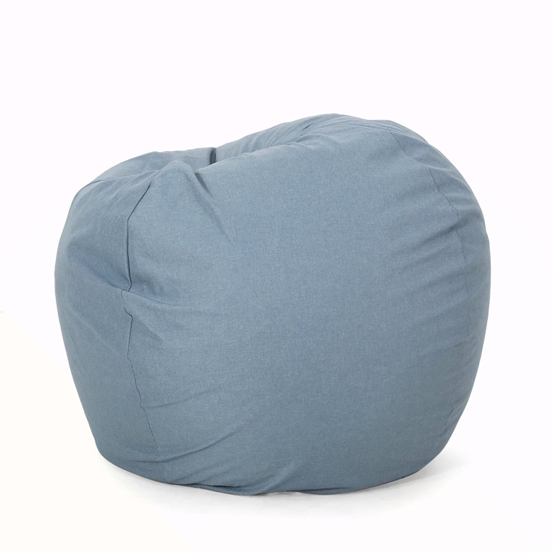 Fauteuil à billes 3 pieds, bleu sarcelle