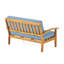 Causeuse et table basse Peyton