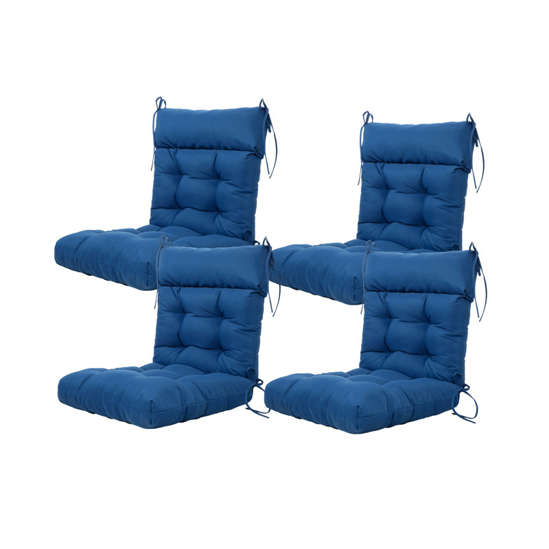 Coussin de dossier de chaise de salle à manger d'extérieur / d'intérieur 3,5 po
