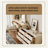 82.68"French-style integrated dressing table with a vanity mirror-1641848155