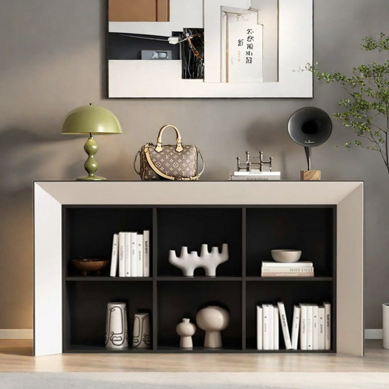 Armoire de vestibule Wabi-Sabi, H 35,4 po x l 70,9 po x P 13,8 po