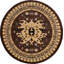Tapis brun de style oriental Eesi-19393749