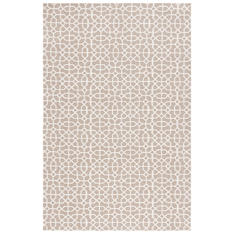 Makaylynn Performance Performance Geometric Rug, Rectangle 5' x 7'