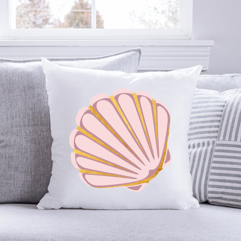 Nautical Sea Life_9 - Coussin décoratif inclus, H 20 po x l 20 po
