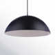 Sculptural Statement Pendants Single Light Iron LED Pendant