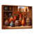 Brown Floater Framed