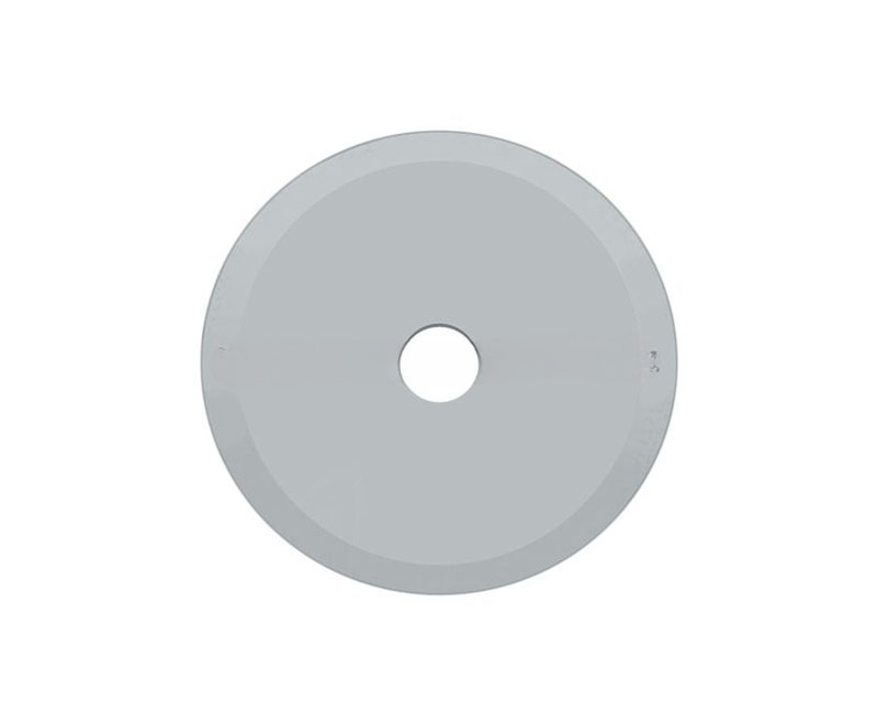 Metal Knob Backplate, Brushed Chrome