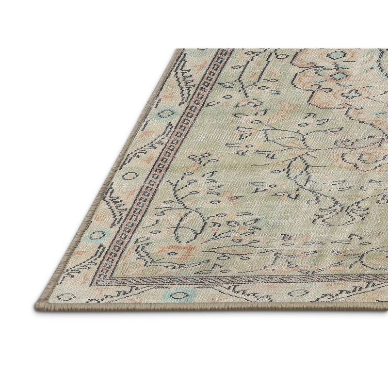 Claudino Oriental Indoor Rug, Rectangle 2' x 3'