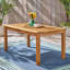 Table de salle à manger d'extérieur extensible en bois d'acacia-2090648763