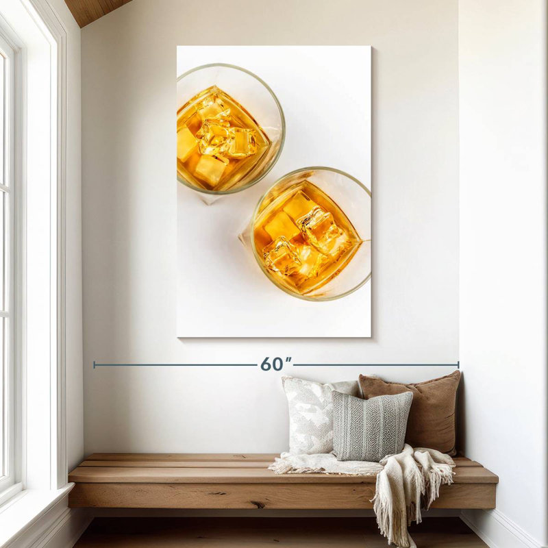 Yarlin Cold Whiskey Drinks, 48" H x 32" W