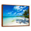 «Tropical Beach with Palm Shadows» de Mattos - reproduction de photo-2095482908-2014784671