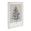 Reproduction d'art sur toile encadrée Mute Tan and Blue Colorblock Botanical Fern par The Creative Bunch Studio-324254518-324254515-324254519