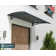 Palram - Canopia Aquila 4'11" W x 3' D Convex Door Awning