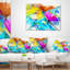 Coussin de vie floral abstract spring-29600929-29600925