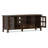 Acadian 60"W Solid Wood Transitional TV Stand for TVs up to 65" with 2 Cabinets, 2 Drawers, and Adjustable Shelves-1272908388