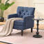 Upholstered Tufted Club Chair Accent Chair-1205692059