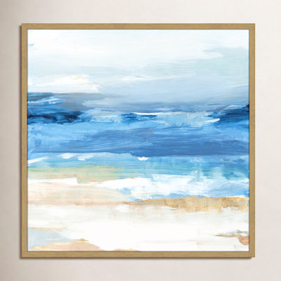 Surface Waves - Picture Frame Painting Print