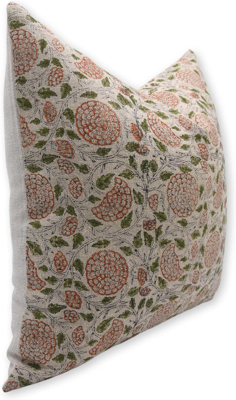 Linen Square Indoor/Outdoor Pillow Cover, 24" x 24"