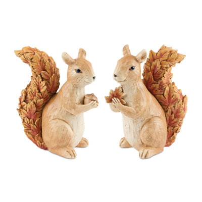 Figurines Woodland Squirrel (ensemble de 2)