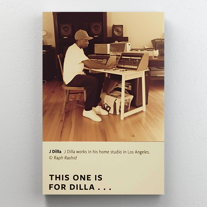 «Kristel This One Is For Dilla», impression sur toile, H 36 po x l 24 po x P 1,25 po