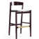 Gattu Upholstered Counter Stool with Solid Wood Frame