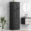 Armoire de rangement haute avec trois tiroirs-579270090